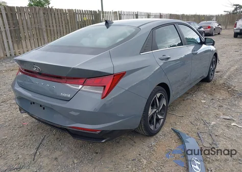 2023 Hyundai Elantra Hybrid Limited from USA, damaged, VIN KMHLN4AJ4PU038763